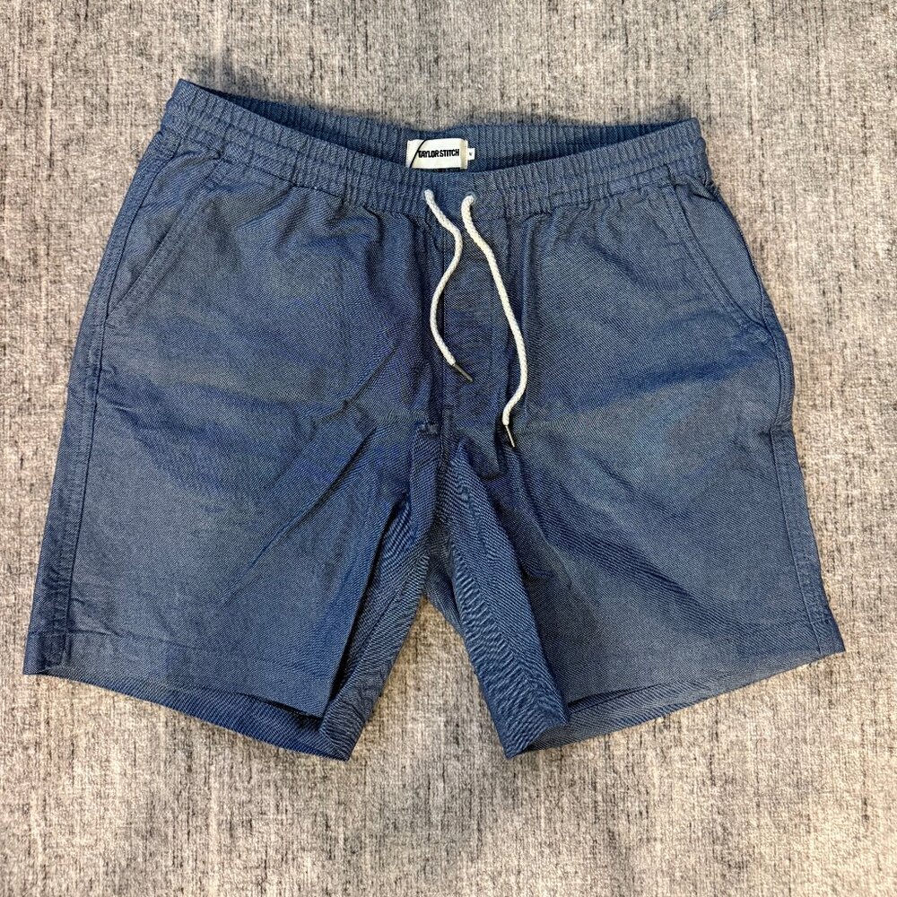 NWT Taylor Stitch The Apres Short in Indigo Chambray - M